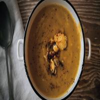 Roasted Cauliflower and Turmeric Soup_image