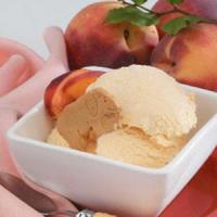 Contest-Winning Peach Ice Cream_image