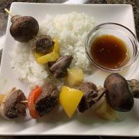 Oven-Made Beef Kabobs with Homemade Teriyaki Sauce_image