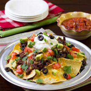 Sweet and Spicy Beef Nachos_image