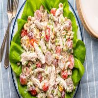 Simple Chicken Salad With Grapes_image