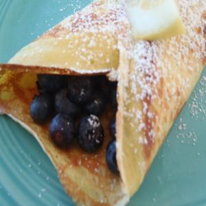 Norwegian Blueberry Breakfast Crepes image