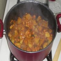 Curried Chickpeas & Potatoes image
