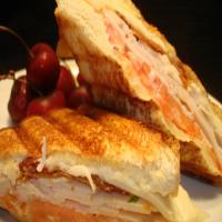 Turkey Club Panini (Sandwich) image