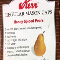 Canned Honey Spiced Pears_image