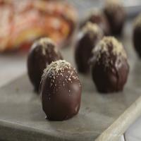 Chocolate-Dipped Peanut Butter Cookie Balls image