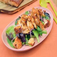 Sunny's BBQ Salmon and Easy Salad_image