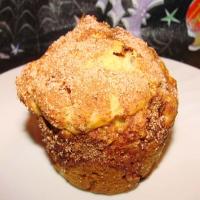 Apple Nut Buttermilk Cinnamon Topped Muffins image