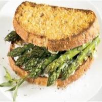Roasted Asparagus Sandwich with Tarragon Mayo_image