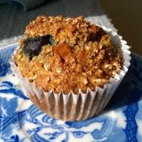 Blueberry Nut Oat Bran Muffins_image