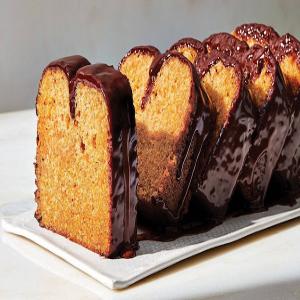 Sweet Potato Loaf Cake With Dark Chocolate Ganache_image