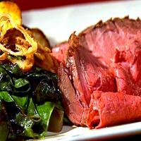 Roast Beef with Potatoes and Green Peppercorns image