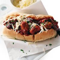Sloppy sausage chilli cheese dogs image