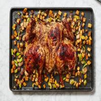 Spatchcocked Roast Chicken with Dressing_image