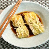 Steamed Sea Bass in Napa Cabbage_image