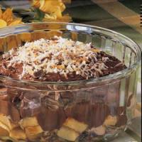 Coconut Chocolate Trifle image