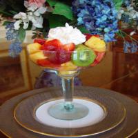 Caribbean Fruit Salad With Coconut Cream Dressing image