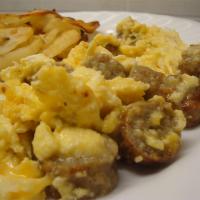Sausage, Egg, and Cheese Scramble image