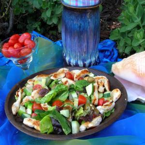 Greek Grilled Chicken Salad image