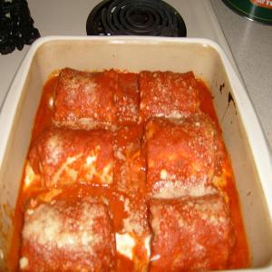 Sausage Lasagna Wraps image