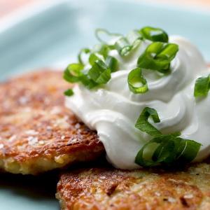 Cheesy Potato Pancakes Recipe by Tasty_image