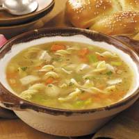 Old Fashioned Chunky Chicken Noodle Soup image