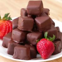 Chocolate-Covered Cheesecake Bites Recipe by Tasty_image