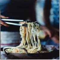 Spicy Crab Spaghettini With Preserved Lemon image