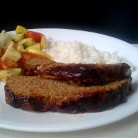 Tasty Turkey Meatloaf With Sauce_image