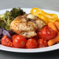 Foil Pack Chicken And Rainbow Veggies Recipe by Tasty image