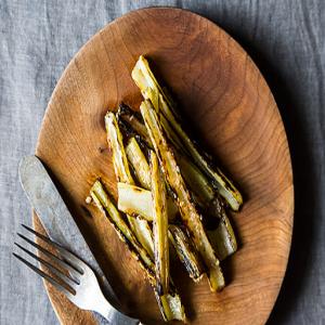 Swiss Chard Stems, Grilled with Anchovy Vinaigrette Recipe - (5/5) image