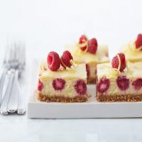 Raspberry-Lemon Cheesecake Bars image