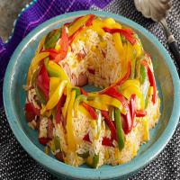 Tri-Color Pepper-Rice Ring_image