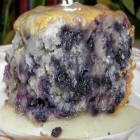 Blueberry Pudding With Hard Sauce_image