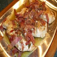 Pan-Roasted Chicken With Prosciutto, Rosemary, and Lemon image