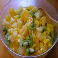 Fat Free Fresh Tropical Fruit Salad_image