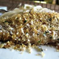 Flounder Fillets With Panko Bread Crumbs image