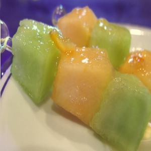 Melon With Sweet Lime Dressing_image