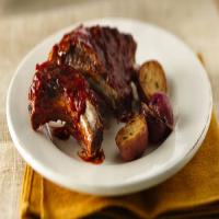 Slow-Cooker Barbecued Baby Back Ribs image