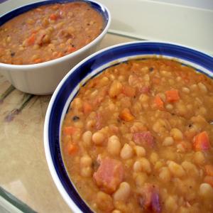 Baked-Bean Style Bean Soup image
