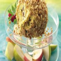 Curried Cheese Ball with Fruit image