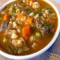 Hearty Vegetable Beef Soup -- Oh So Flavorful image