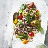 Tomato salad with sizzled chorizo vinaigrette_image