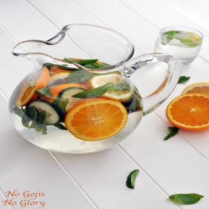 Orange Lemon Cucumber & Mint Infused Water Recipe - (4.3/5)_image