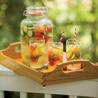 Cucumber, Melon and Mint Sangria_image