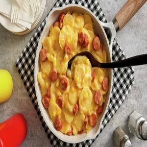 Skillet Hot Dog-Potato Dinner image