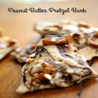 Peanut Butter Pretzel Bark Recipe - (3.8/5) image