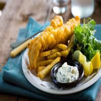 Classic beer-battered fish and chips_image