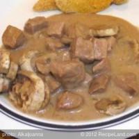 Crockpot Beef in Mushroom Gravy_image