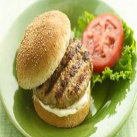 Savory Turkey Burgers with Garlicky Mayonnaise_image